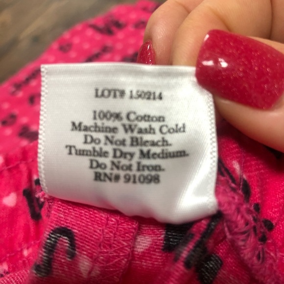 NEW LOVE Cheer Flannel Pants - Picture 4 of 4